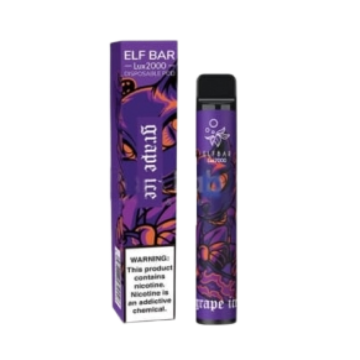 ELFBAR 2000 LUX Ледяной виноград