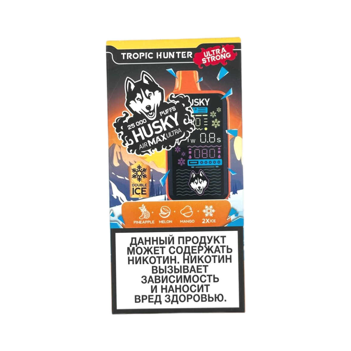 HUSKY AIRMAX ULTRA 25000 Ананас дыня манго и лед