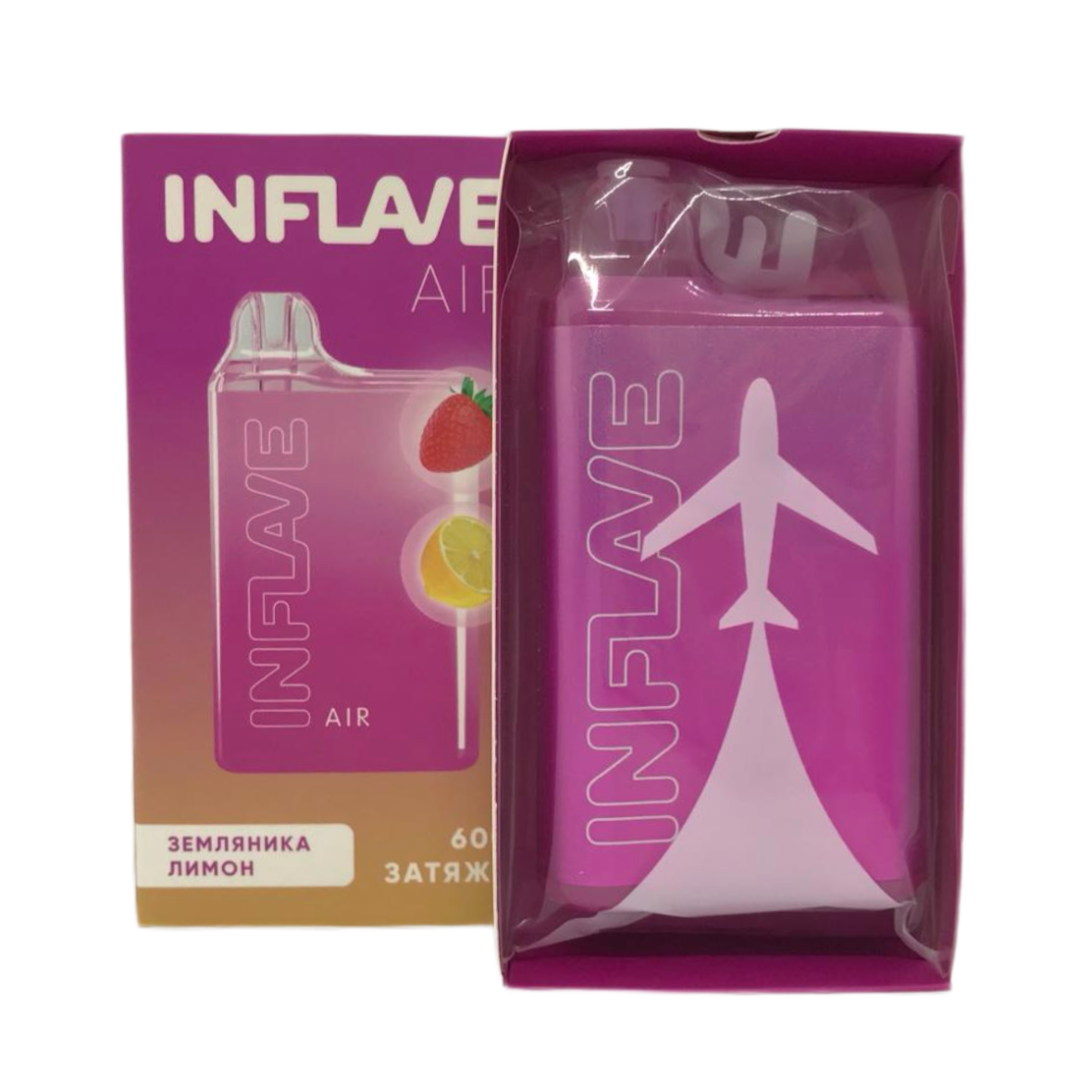 INFLAVE AIR 6000 Земляника лимон