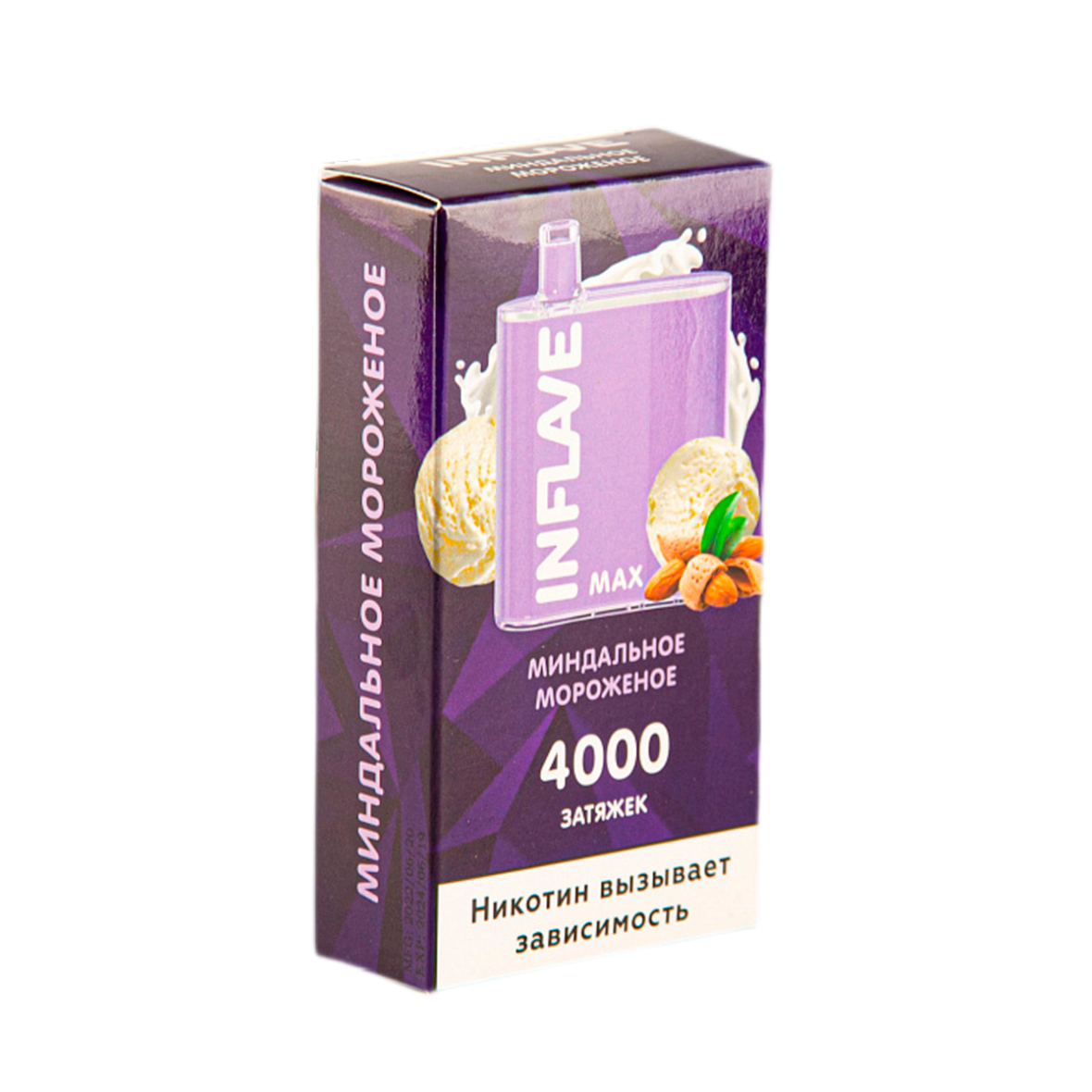 INFLAVE MAX 4000 Миндальное мороженое