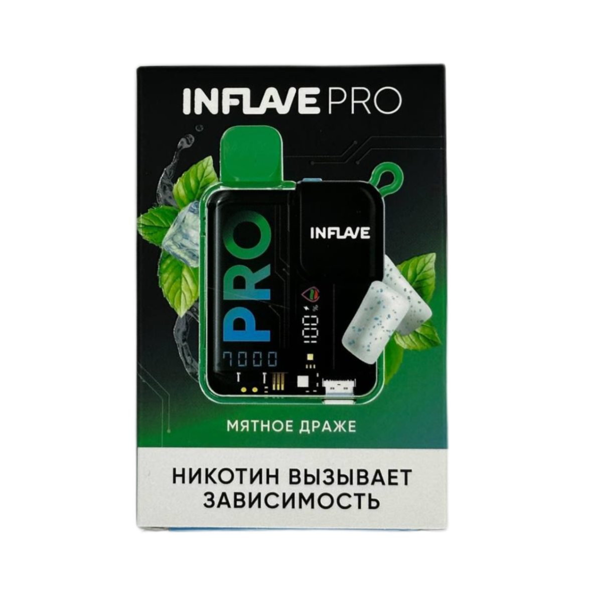 INFLAVE PRO 7000 Мятное драже