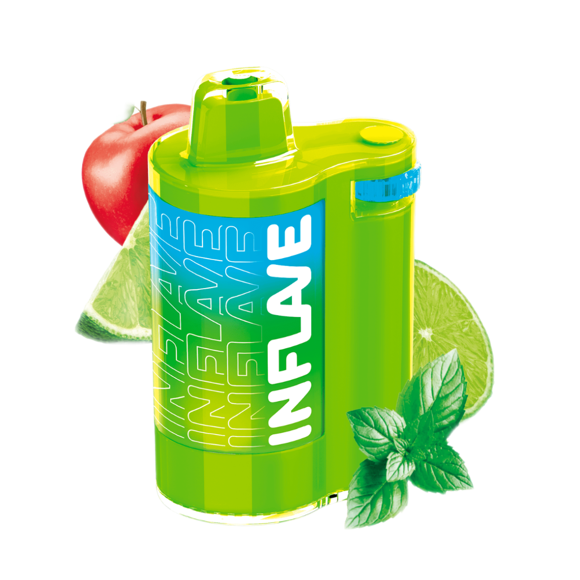 INFLAVE SPIN 8000 Яблоко лайм мята