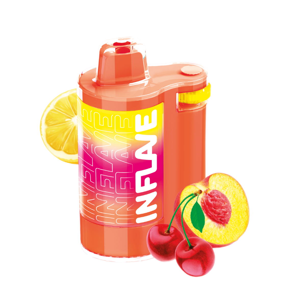 INFLAVE SPIN 8000 Вишня лимон персик