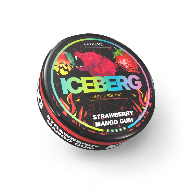 Снюс Iceberg Strawberry Mango GUM