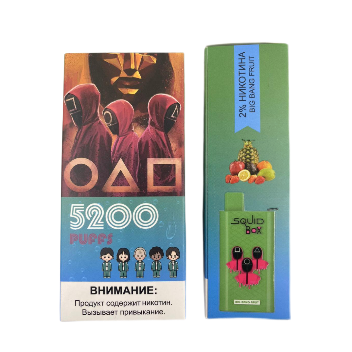 R AND M Squid Box 5200 Ягодный взрыв