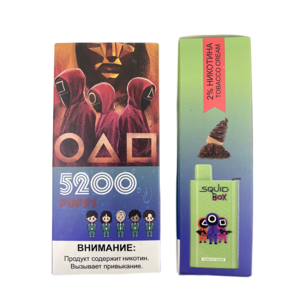 R AND M Squid Box 5200 Кремовый табак