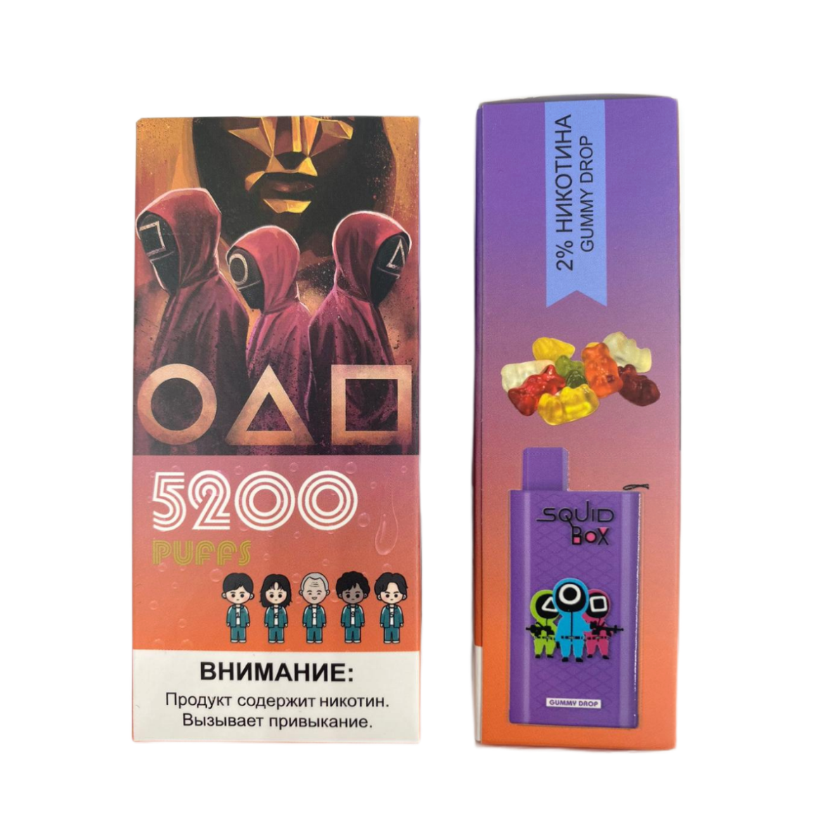 R AND M Squid Box 5200 Мармеладные мишки