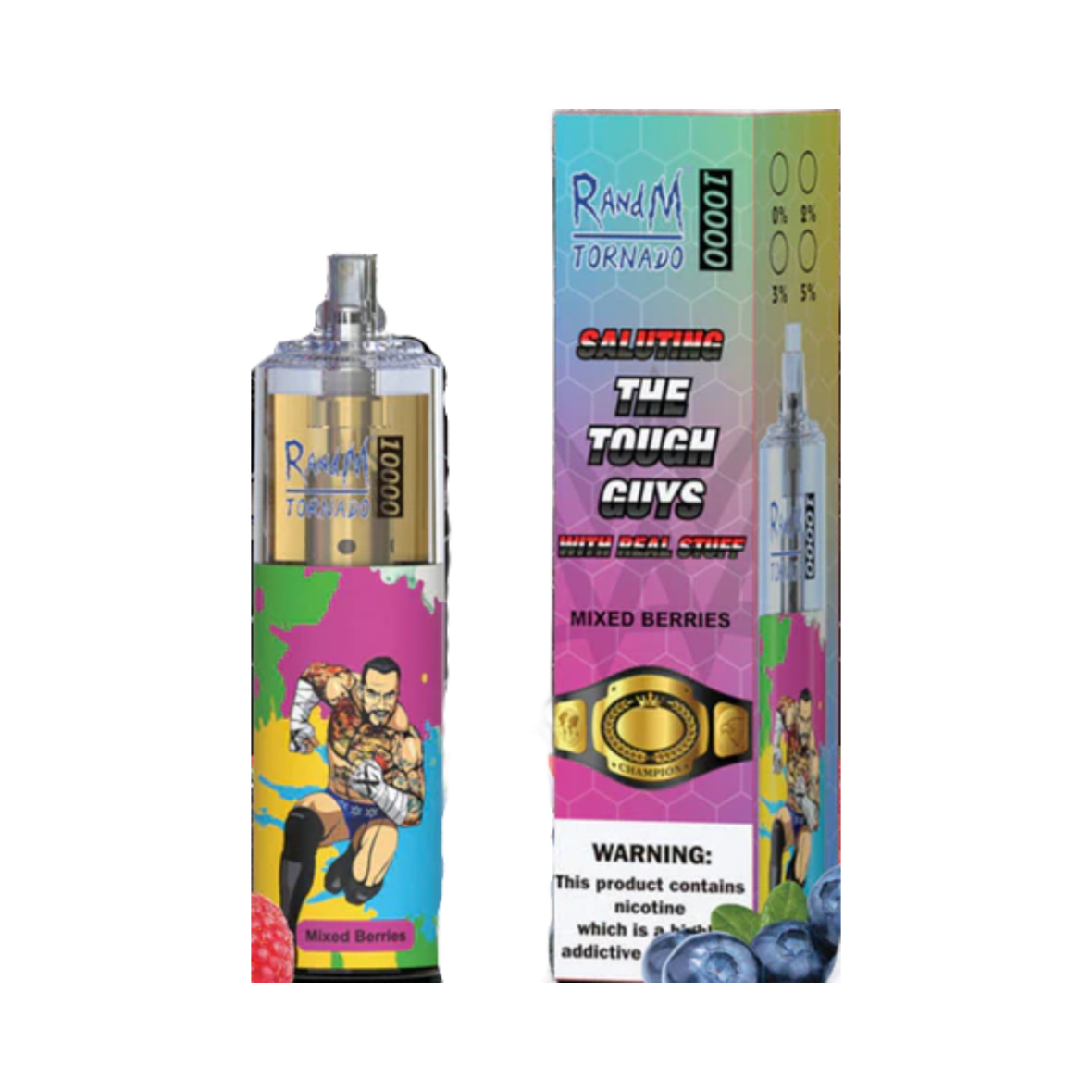 R AND M Tornado 10000 Ягодный микс