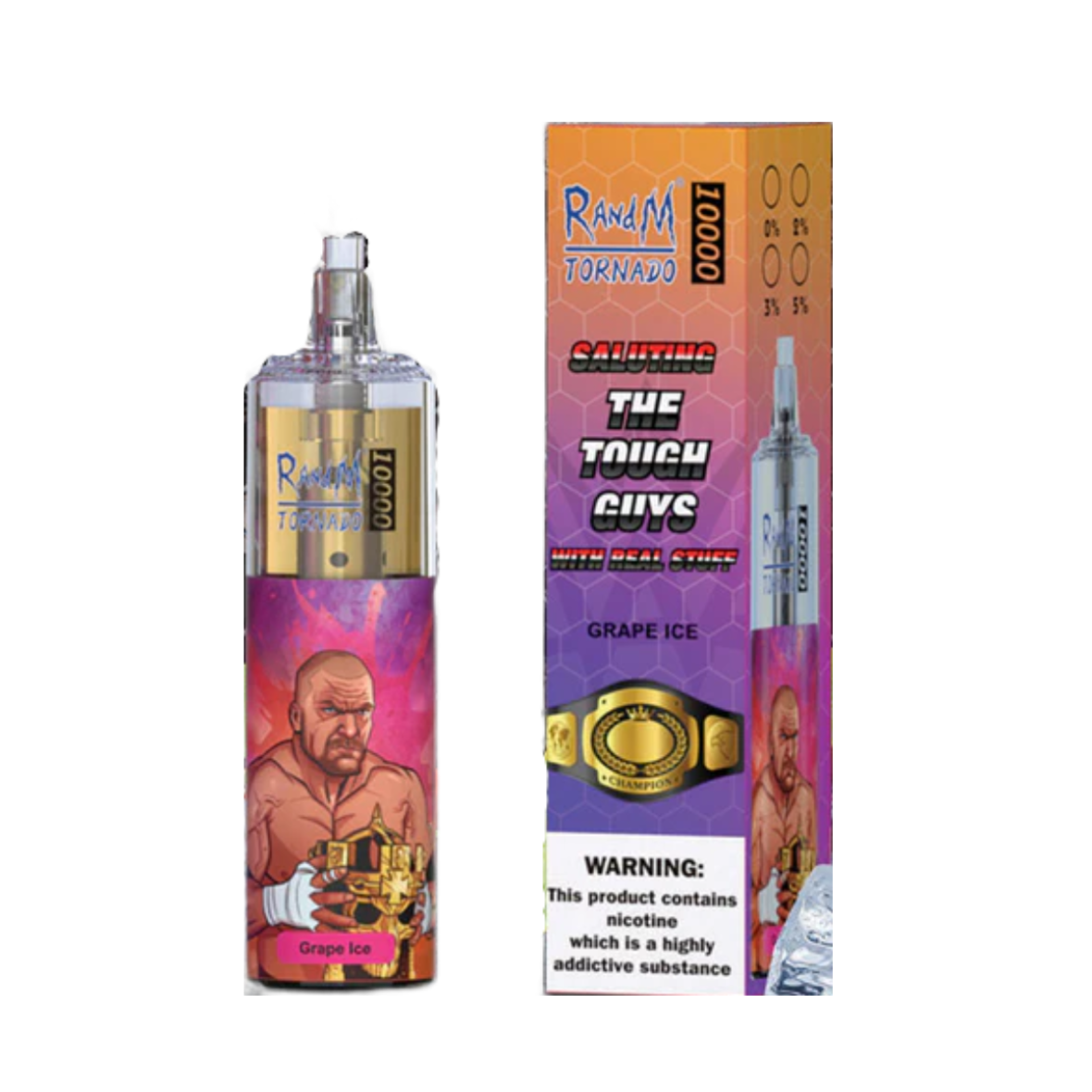 R AND M Tornado 10000 Ледяной виноград