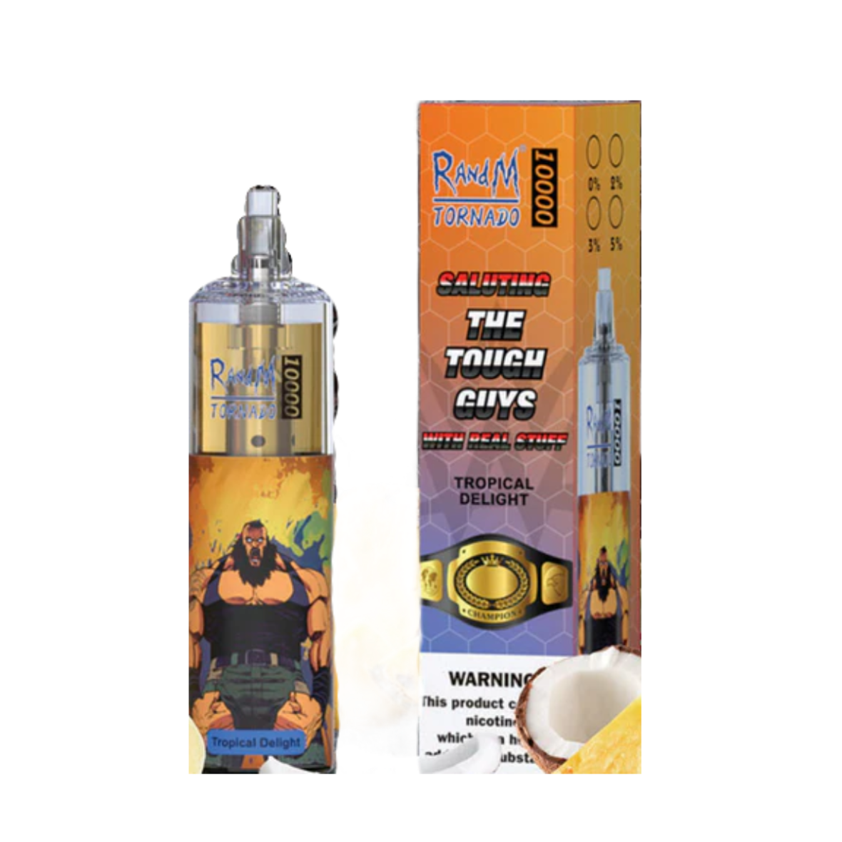 R AND M Tornado 10000 Тропические фрукты